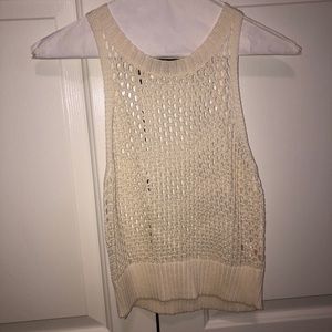 Netted crop top